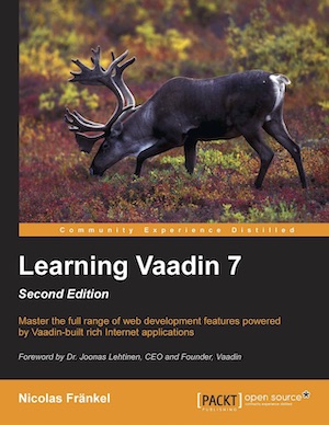 Cover for Learning Vaadin 7