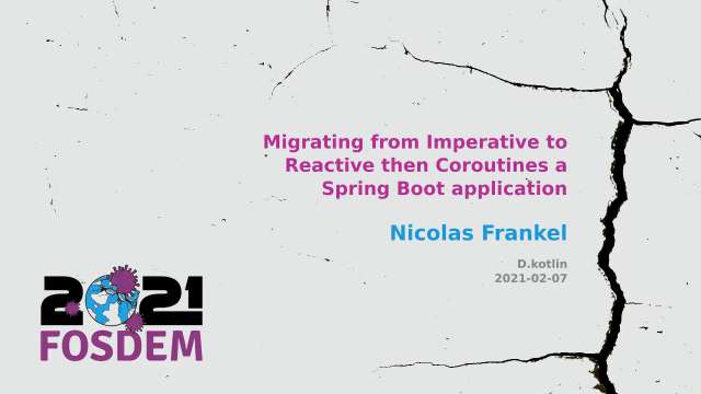 Migrating from Imperative to Reactive then Coroutines a Spring Boot application