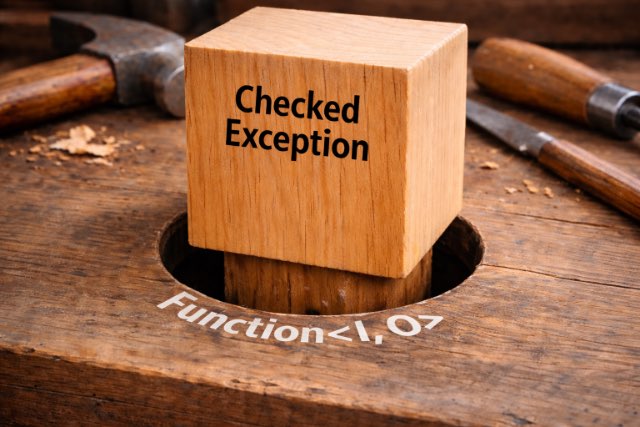 Checked exceptions and lambdas